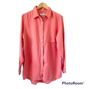 100% Linen Button Down Shirt